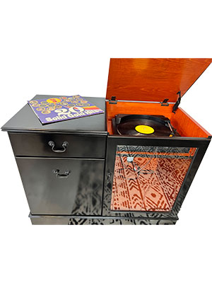 RECORD PLAYER CABINET